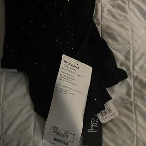 Joseph Ribkoff Black Scarf with Sparkle Accents 💯 authentic